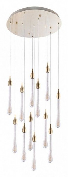 Подвесная люстра Arte Lamp Raindrop A1803LM-36PB в Нижнекамске - nizhnekamsk.ok-mebel.com | фото