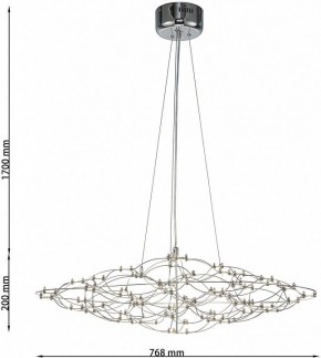 Подвесная люстра Favourite Thinner 4305-8P в Нижнекамске - nizhnekamsk.ok-mebel.com | фото 5