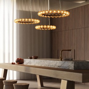 Подвесная люстра Maytoni Ambre MOD331PL-L42BS3K в Нижнекамске - nizhnekamsk.ok-mebel.com | фото 3