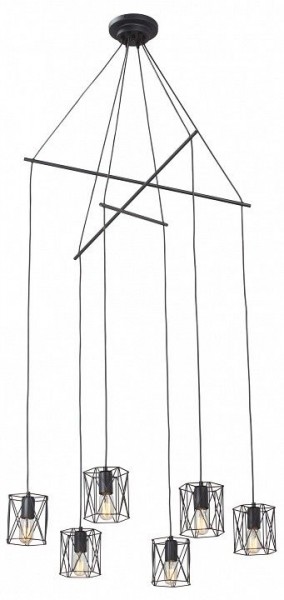 Подвесная люстра Vitaluce V3028 V3028-1/6S в Нижнекамске - nizhnekamsk.ok-mebel.com | фото