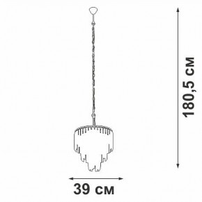 Подвесная люстра Vitaluce V5867 V5867-8/10 в Нижнекамске - nizhnekamsk.ok-mebel.com | фото 5