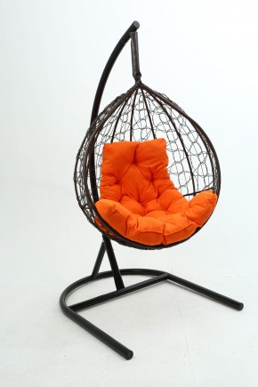 Подвесное кресло Бароло (коричневый/оранжевый) в Нижнекамске - nizhnekamsk.ok-mebel.com | фото