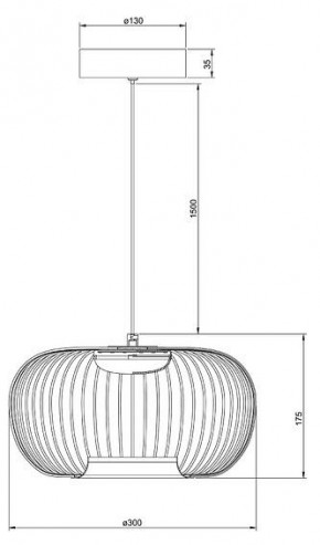 Подвесной светильник Arte Lamp Flare A3527SP-12BK в Нижнекамске - nizhnekamsk.ok-mebel.com | фото 3