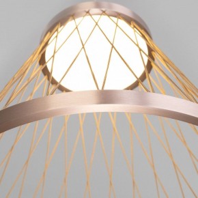 Подвесной светильник Eurosvet Cesta 40016/1 LED коричневый в Нижнекамске - nizhnekamsk.ok-mebel.com | фото 7