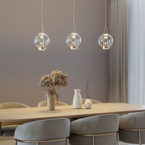 Подвесной светильник Eurosvet Frasco 50267/1 LED латунь в Нижнекамске - nizhnekamsk.ok-mebel.com | фото 3
