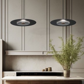 Подвесной светильник Eurosvet Kontur 40030/1 LED черный в Нижнекамске - nizhnekamsk.ok-mebel.com | фото 3