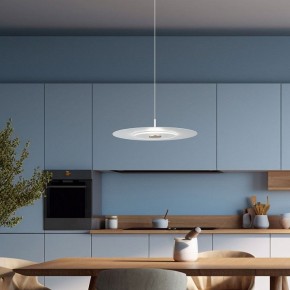 Подвесной светильник Eurosvet Kontur 40031/1 LED белый в Нижнекамске - nizhnekamsk.ok-mebel.com | фото 3