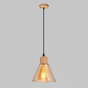 Подвесной светильник Imex MD.5870 MD.5870-1-P-WOOD+BK в Нижнекамске - nizhnekamsk.ok-mebel.com | фото 3