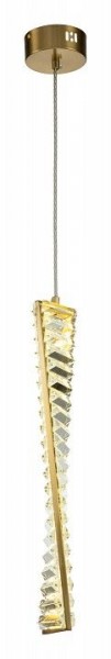Подвесной светильник Indigo Frizzante 12015/1P Brass в Нижнекамске - nizhnekamsk.ok-mebel.com | фото 3