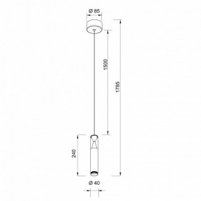 Подвесной светильник Mantra Spark 8969 в Нижнекамске - nizhnekamsk.ok-mebel.com | фото 4