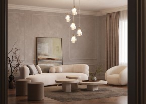 Подвесной светильник Maytoni Aura MOD016PL-05BS в Нижнекамске - nizhnekamsk.ok-mebel.com | фото 4