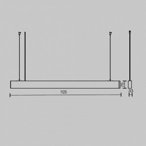 Подвесной светильник Maytoni BASIS P051PL-36W2.7-6K-W в Нижнекамске - nizhnekamsk.ok-mebel.com | фото 7