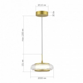 Подвесной светильник ST-Luce FRITTELA SL6239.203.01 в Нижнекамске - nizhnekamsk.ok-mebel.com | фото 5