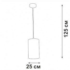 Подвесной светильник Vitaluce V2895 V2895-0/1S в Нижнекамске - nizhnekamsk.ok-mebel.com | фото 6
