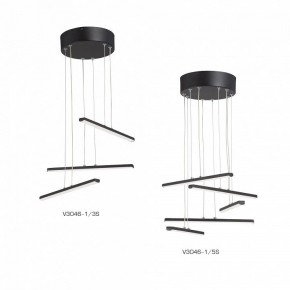 Подвесной светильник Vitaluce V3046 V3046-1/5S в Нижнекамске - nizhnekamsk.ok-mebel.com | фото 3