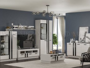 МАГНОЛИЯ Полка (Белый глянец/Белый) в Нижнекамске - nizhnekamsk.ok-mebel.com | фото 2