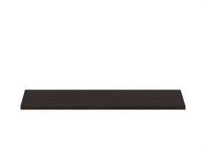 Полка ОРИОН для шкафа широкая, цвет Дуб Венге в Нижнекамске - nizhnekamsk.ok-mebel.com | фото 2