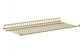 Полка сотовая L695 (золото) в Нижнекамске - nizhnekamsk.ok-mebel.com | фото