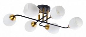 Потолочная люстра Arte Lamp Andrea A8141PL-6BK в Нижнекамске - nizhnekamsk.ok-mebel.com | фото