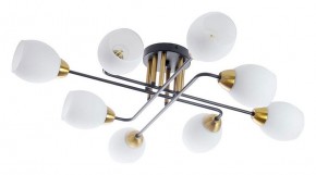 Потолочная люстра Arte Lamp Andrea A8141PL-8BK в Нижнекамске - nizhnekamsk.ok-mebel.com | фото