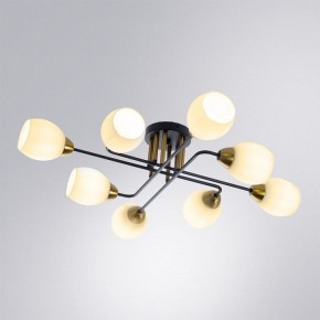Потолочная люстра Arte Lamp Andrea A8141PL-8BK в Нижнекамске - nizhnekamsk.ok-mebel.com | фото 2