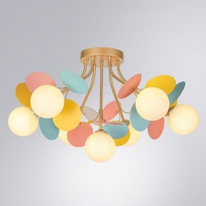 Потолочная люстра Arte Lamp Peacock A1369PL-7MD в Нижнекамске - nizhnekamsk.ok-mebel.com | фото 2