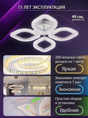 Потолочная люстра Natali Kovaltseva SM LED LAMPS 81455 в Нижнекамске - nizhnekamsk.ok-mebel.com | фото 5