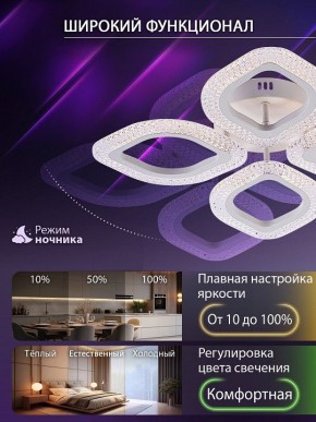 Потолочная люстра Natali Kovaltseva SM LED LAMPS 81455 в Нижнекамске - nizhnekamsk.ok-mebel.com | фото 6