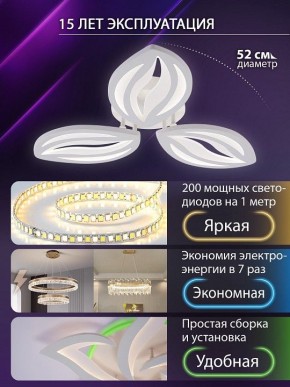 Потолочная люстра Natali Kovaltseva SM LED LAMPS 81456 в Нижнекамске - nizhnekamsk.ok-mebel.com | фото 5