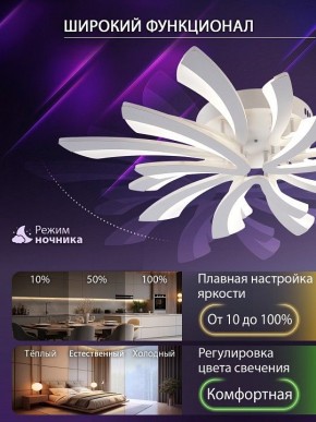 Потолочная люстра Natali Kovaltseva VIO LED LAMPS 81454 в Нижнекамске - nizhnekamsk.ok-mebel.com | фото 6