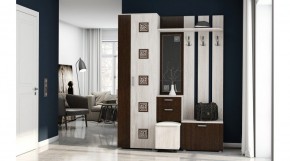КРИСТИНА Прихожая (Венге/Анкор светлый) УНИ в Нижнекамске - nizhnekamsk.ok-mebel.com | фото