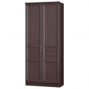 Шкаф для одежды 2-дверный Лира №56 Дуб нортон темный в Нижнекамске - nizhnekamsk.ok-mebel.com | фото 1
