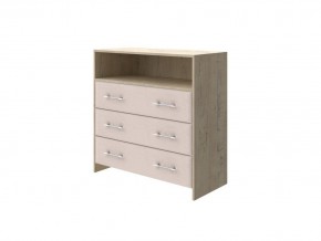 PROxSON Комод Varna (ЛДСП Бунратти+ткань Бунратти/Ultra Суфле) 90x40 в Нижнекамске - nizhnekamsk.ok-mebel.com | фото