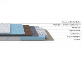 PROxSON Матрас Совенок (Cotton Little PROSON) 80x170 в Нижнекамске - nizhnekamsk.ok-mebel.com | фото 2