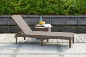 Шезлонг Джайпур (Jaipur Sun lounger) капучино в Нижнекамске - nizhnekamsk.ok-mebel.com | фото 2