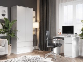 Шкаф 2-ств. с 2 ящиками "Бьянко" в Нижнекамске - nizhnekamsk.ok-mebel.com | фото 4
