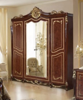 Шкаф 4-х дверный с зеркалами (19.144) Джоконда в Нижнекамске - nizhnekamsk.ok-mebel.com | фото