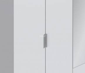 Шкаф 6-ти дверный Николь СБ-2593/1 (Белый) в Нижнекамске - nizhnekamsk.ok-mebel.com | фото 4
