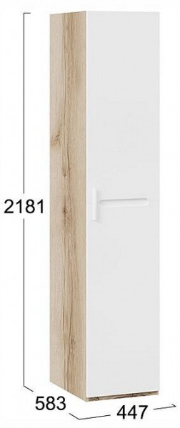 Шкаф для белья Фьюжн ТД-260.07.01 в Нижнекамске - nizhnekamsk.ok-mebel.com | фото 4