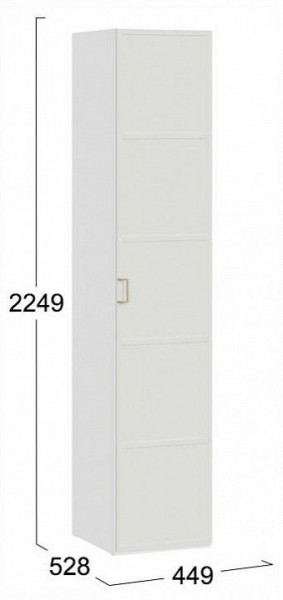 Шкаф для белья Стелла в Нижнекамске - nizhnekamsk.ok-mebel.com | фото 4