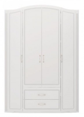 Шкаф для одежды 4-х дв.с ящиками Виктория 2  без зеркал в Нижнекамске - nizhnekamsk.ok-mebel.com | фото 1