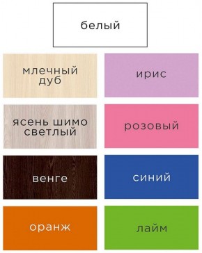 Шкаф ДМ 800 с 2-мя ящиками (розовый) в Нижнекамске - nizhnekamsk.ok-mebel.com | фото 3