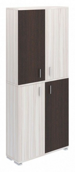 Шкаф книжный Домино ПУ-30-3 в Нижнекамске - nizhnekamsk.ok-mebel.com | фото