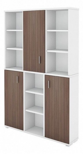 Шкаф книжный Домино ПУ-40-3 в Нижнекамске - nizhnekamsk.ok-mebel.com | фото