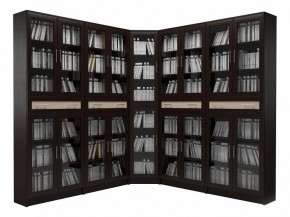 Шкаф книжный Мебелайн-24 в Нижнекамске - nizhnekamsk.ok-mebel.com | фото 2