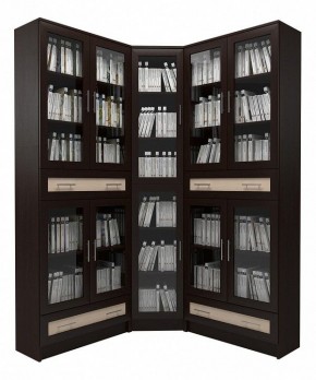 Шкаф книжный Мебелайн-47 в Нижнекамске - nizhnekamsk.ok-mebel.com | фото