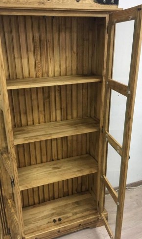 Шкаф книжный "Викинг 03" массив в Нижнекамске - nizhnekamsk.ok-mebel.com | фото 7