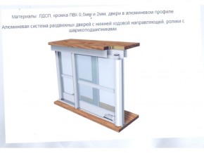 Шкаф-купе ШКО-3 2100 мм зеркало/зеркало/зеркало в Нижнекамске - nizhnekamsk.ok-mebel.com | фото 6