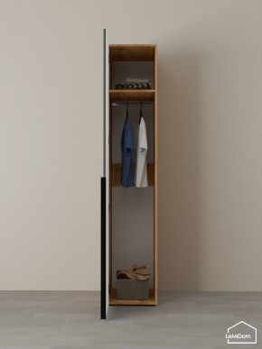 Шкаф Linnea MHR-1 2050х400х510 (ДВ-М 11.1.25) в Нижнекамске - nizhnekamsk.ok-mebel.com | фото 4