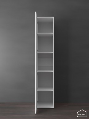 Шкаф Linnea MHR-1PO-2 2050х400х510 (Белый-М 11.1.2) в Нижнекамске - nizhnekamsk.ok-mebel.com | фото 4